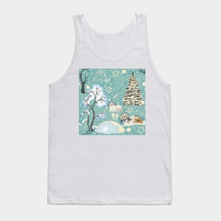 Winter Bunnies Tank Top